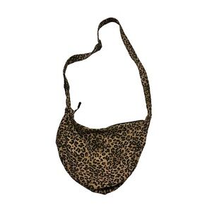 Unbranded animal print hobo style crossbody bag - adjustable strap